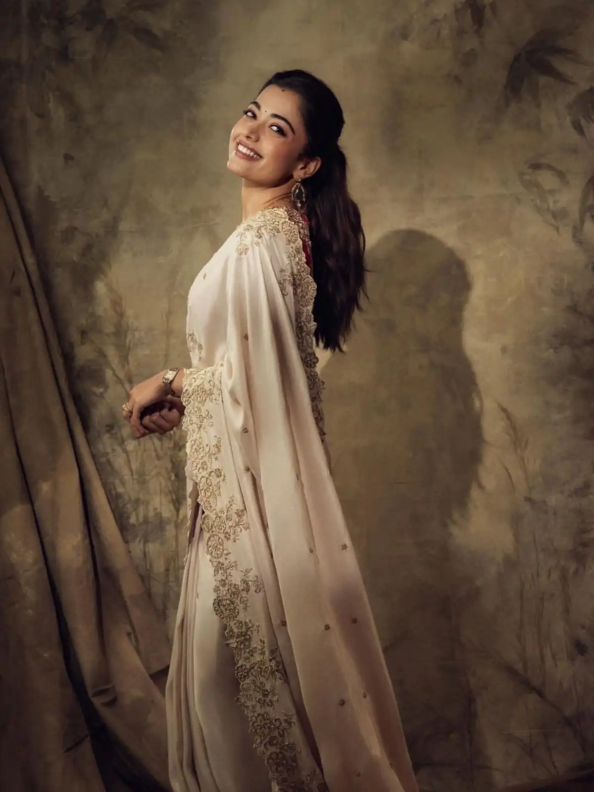 NC 5594 Off White Soft Rangoli Silk Saree with Embroidery Work & Lace Work. Special Price ₹2099. Delivery 4-6 Working Days. Shop now. | Designer Sarees, Modern Digital sarees, Sarees, Bollywood Sarees, Creative Sarees, Embroidered Sarees, Ethnic Saree, Party Wear Sarees