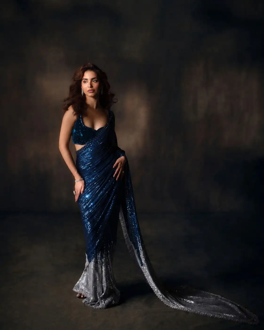 JR 636 Blue Color Georgette Saree with Embroidery Work & Lace Work. Special Price ₹1899. Delivery 4-6 Working Days. Shop now. | Designer Sarees, Modern Digital sarees, Sarees, Bollywood Sarees, Creative Sarees, Embroidered Sarees, Ethnic Saree, Party Wear Sarees