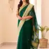 KPR 255 Green Soft Lilan Slab Saree Perfect for Wedding, Party, Lohri, Durga Puja, Pongal – . Get it for ₹1349. Delivery 4-6 Working Days. Shop now. | Designer Sarees, Modern Digital sarees, Sarees, Bollywood Sarees, Creative Sarees, Embroidered Sarees, Ethnic Saree, Party Wear Sarees