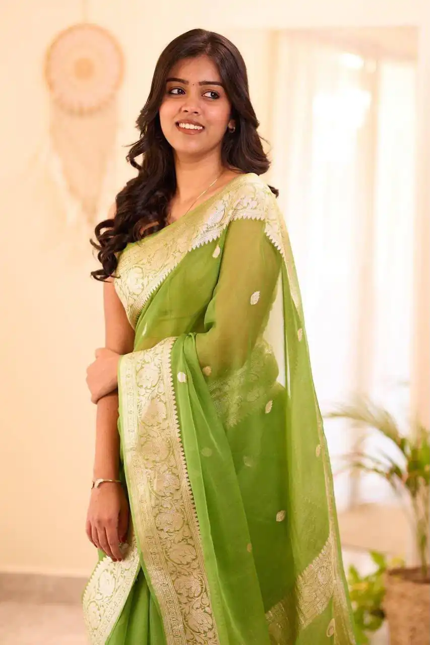 KPR 255 Light Green Soft Lilan Slab Saree Perfect for Wedding, Party, Lohri, Durga Puja, Pongal – . Get it for ₹1349. Delivery 4-6 Working Days. Shop now. | Designer Sarees, Modern Digital sarees, Sarees, Bollywood Sarees, Creative Sarees, Embroidered Sarees, Ethnic Saree, Party Wear Sarees