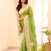 KPR 255 Light Green Soft Lilan Slab Saree Perfect for Wedding, Party, Lohri, Durga Puja, Pongal – . Get it for ₹1349. Delivery 4-6 Working Days. Shop now. | Designer Sarees, Modern Digital sarees, Sarees, Bollywood Sarees, Creative Sarees, Embroidered Sarees, Ethnic Saree, Party Wear Sarees