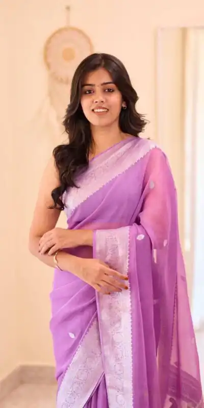 KPR 255 Purple Soft Lilan Slab Saree Perfect for Wedding, Party, Lohri, Durga Puja, Pongal – . Get it for ₹1349. Delivery 4-6 Working Days. Shop now. | Designer Sarees, Modern Digital sarees, Sarees, Bollywood Sarees, Creative Sarees, Embroidered Sarees, Ethnic Saree, Party Wear Sarees