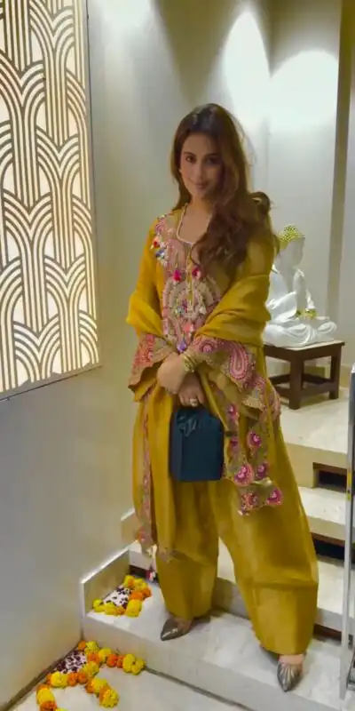 SRK 5348 Mustered Color Georgette Mirror Embroidery Work Salwar Suit . Best Price ₹2399. Delivery 4-6 Working Days. Shop now. | Jump Suits, Salwar suit, Casual Suits, Creative suits, Designer Suits, Palazzo Suits, Party Wear Suits, Patiala Suits, Straight Suits