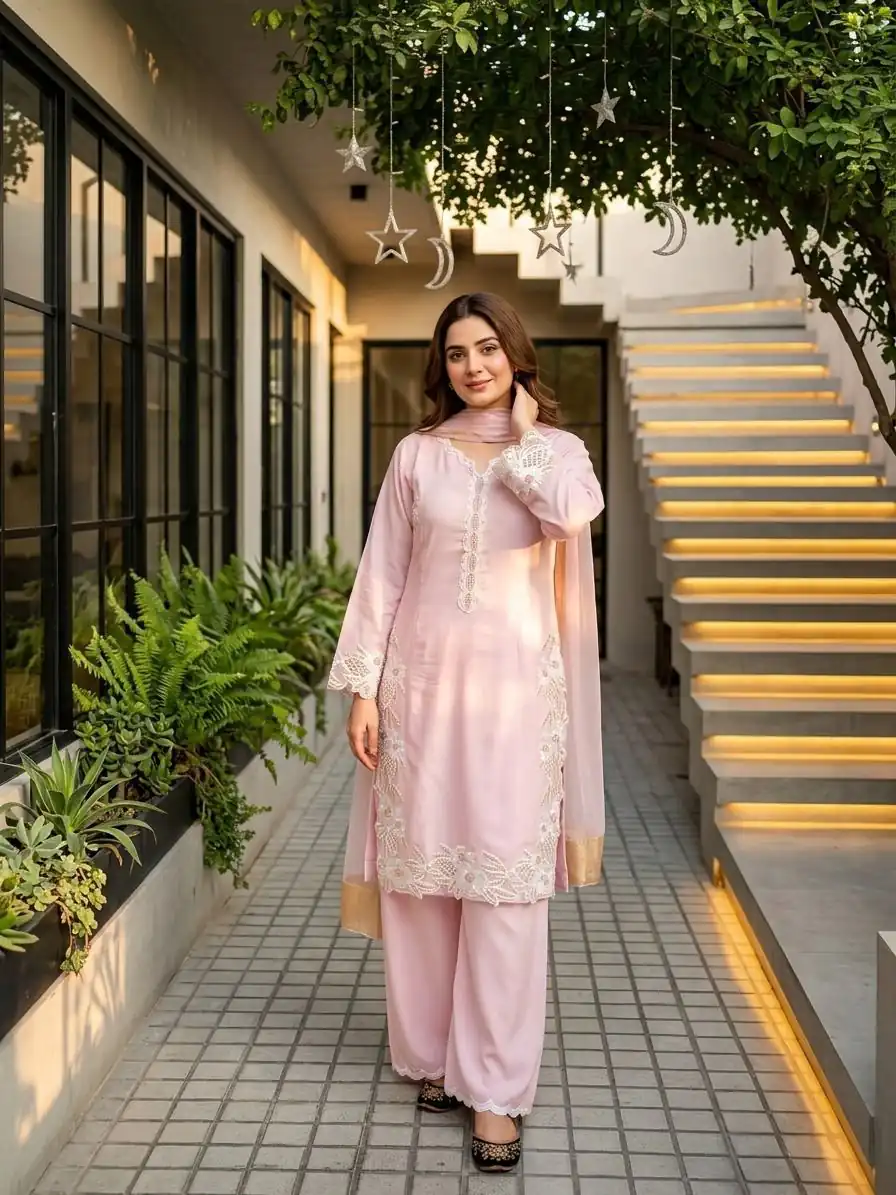 ST 213 Pink Color Natural Crep Salwar Suit with Embroidery Work. Wedding, Party, Festive, Best Price ₹1899. Delivery 4-6 Working Days. Shop now. | Jump Suits, Salwar suit, Casual Suits, Creative suits, Designer Suits, Palazzo Suits, Party Wear Suits, Patiala Suits, Straight Suits