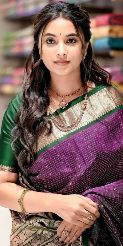 KPR 307 Purple in Soft Lichi Silk Jacquard Work Designer Work Saree . Exclusive Offer ₹1449. Delivery 4-6 Working Days. Shop now. | Designer Sarees, Modern Digital sarees, Sarees, Bollywood Sarees, Creative Sarees, Embroidered Sarees, Ethnic Saree, Party Wear Sarees