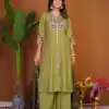 DIVA 152 Pista Color Roman Silk Salwar Suit with Embroidery Work. Available at ₹2399 only. Delivery 4-6 Working Days. Shop now. | Jump Suits, Salwar suit, Casual Suits, Creative suits, Designer Suits, Palazzo Suits, Party Wear Suits, Patiala Suits, Straight Suits