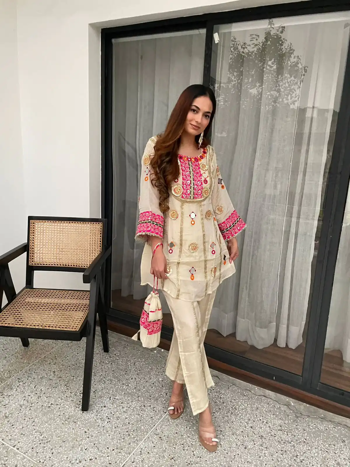 LG 2091 Cream in Cos Moss Mirror Work & Embroidery Work Salwar Suit . Festive Deal ₹2049. Delivery 4-6 Working Days. Shop now. | Jump Suits, Salwar suit, Casual Suits, Creative suits, Designer Suits, Palazzo Suits, Party Wear Suits, Patiala Suits, Straight Suits