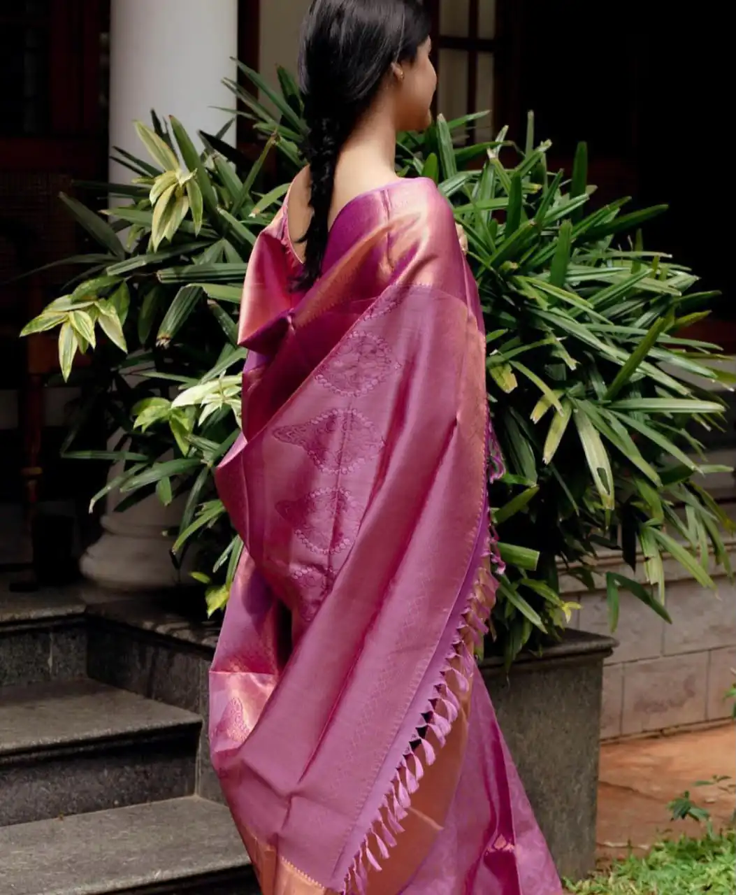 KPR 301 Pink in Soft Lichi Silk Jacquard Work Designer Work Saree . Exclusive Offer ₹1349. Delivery 4-6 Working Days. Shop now. | Designer Sarees, Modern Digital sarees, Sarees, Bollywood Sarees, Creative Sarees, Embroidered Sarees, Ethnic Saree, Party Wear Sarees