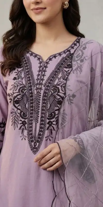 LG 2101 Purple Color Mal Cotton Embroidery Work Salwar Suit . Wedding, Party, Festive, Events, Get it for ₹2099. Delivery 4-6 Working Days. Shop now. | Jump Suits, Salwar suit, Casual Suits, Creative suits, Designer Suits, Palazzo Suits, Party Wear Suits, Patiala Suits, Straight Suits