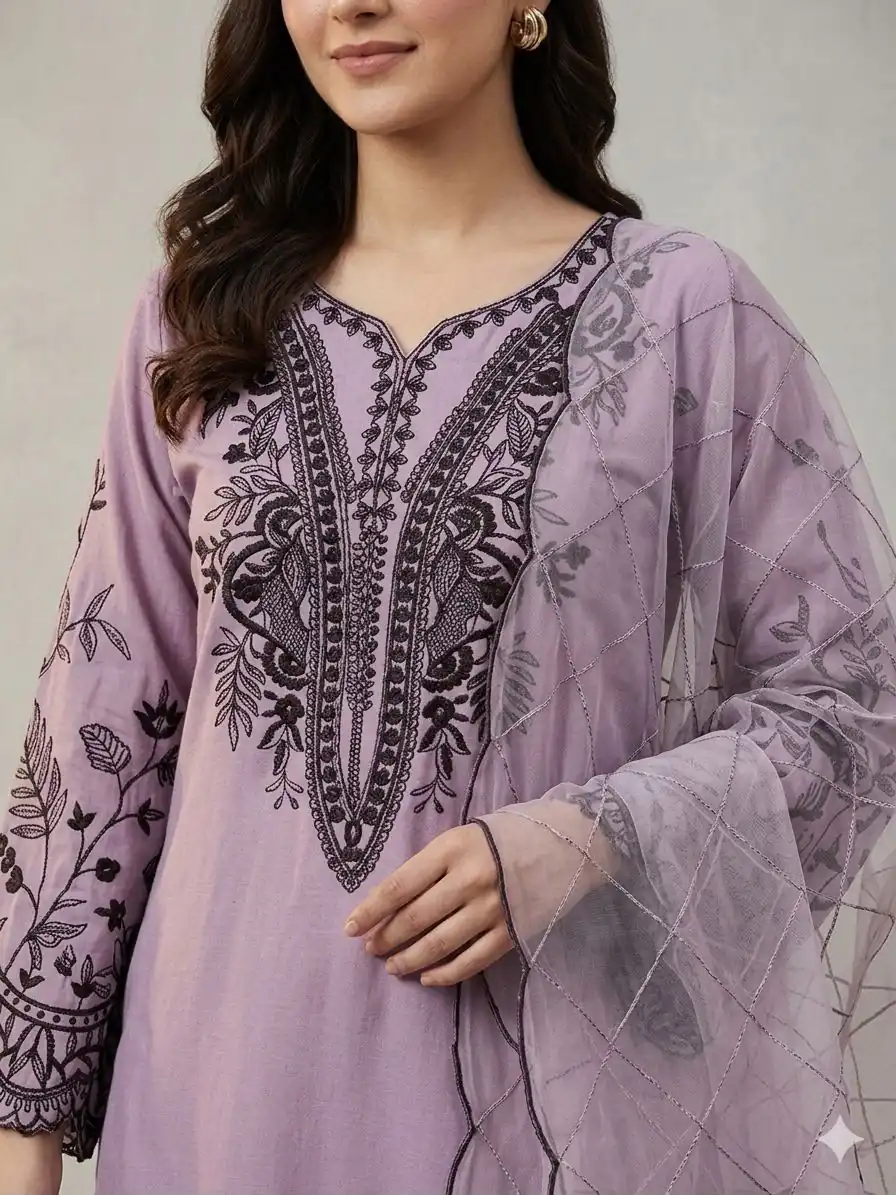 LG 2101 Purple Color Mal Cotton Embroidery Work Salwar Suit . Wedding, Party, Festive, Events, Get it for ₹2099. Delivery 4-6 Working Days. Shop now. | Jump Suits, Salwar suit, Casual Suits, Creative suits, Designer Suits, Palazzo Suits, Party Wear Suits, Patiala Suits, Straight Suits