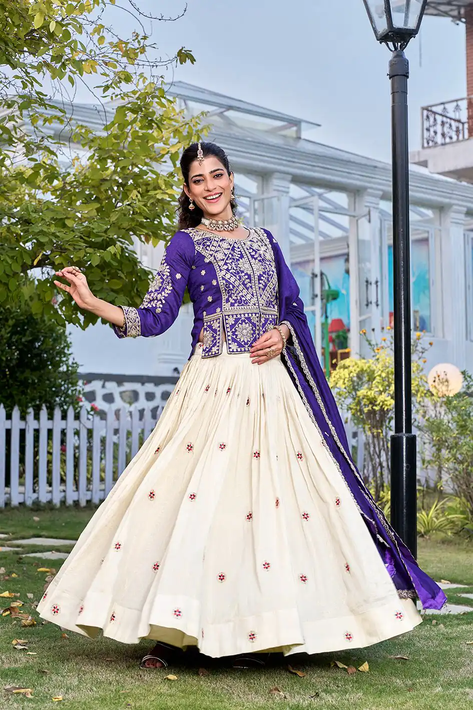 Ram 173 Navy Blue in Color Vichitra Silk Embroidery Work Lehenga Choli . Now at just ₹2549. Delivery 4-6 Working Days. Shop now. | Lehenga, Bollywood Lehenga, Creative Lehenga, Designer Lehenga, Embroidered Lehenga, Party Wear Lehenga