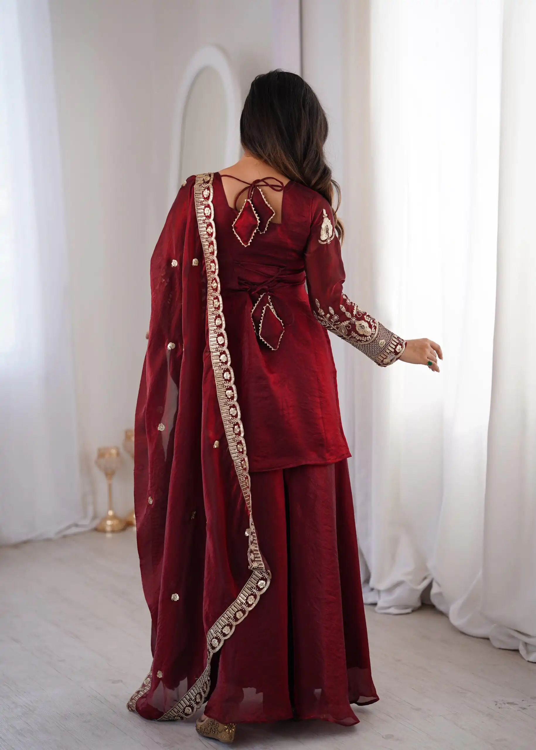 ZSR 3168 Maroon Color Fendy Silk With Embroidery Work Salwar Suit. Get it for ₹2149. Delivery 4-6 Working Days. Online Shop now. | Jump Suits, Salwar suit, Casual Suits, Creative suits, Designer Suits, Palazzo Suits, Party Wear Suits, Patiala Suits, Straight Suits