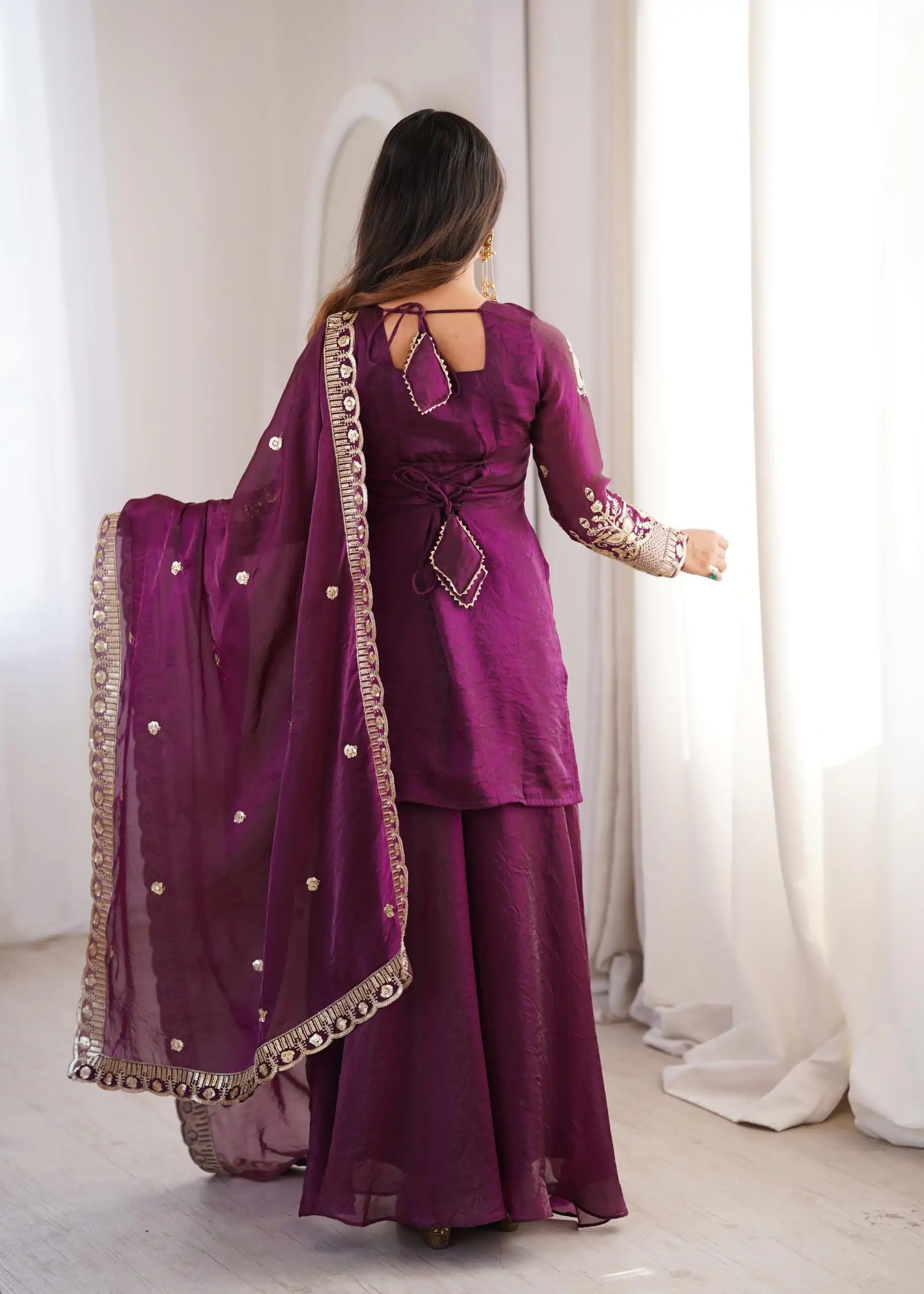 ZSR 3168 Wine Color Fendy Silk With Embroidery Work Salwar Suit. Get it for ₹2149. Delivery 4-6 Working Days. Online Shop now. | Jump Suits, Salwar suit, Casual Suits, Creative suits, Designer Suits, Palazzo Suits, Party Wear Suits, Patiala Suits, Straight Suits