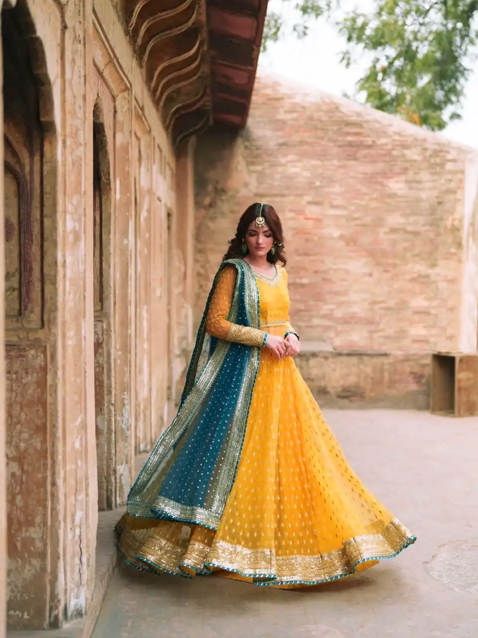 RTC 6033 Yellow Color Soft Net Gown with Gotta Patti Work & Lace Work. Now at just ₹2499. Delivery 4-6 Working Days. Shop now. | Gowns, Bollywood Gowns, Creative Gowns, Designer Gowns, Embroidered Gowns, Party Wear Gowns