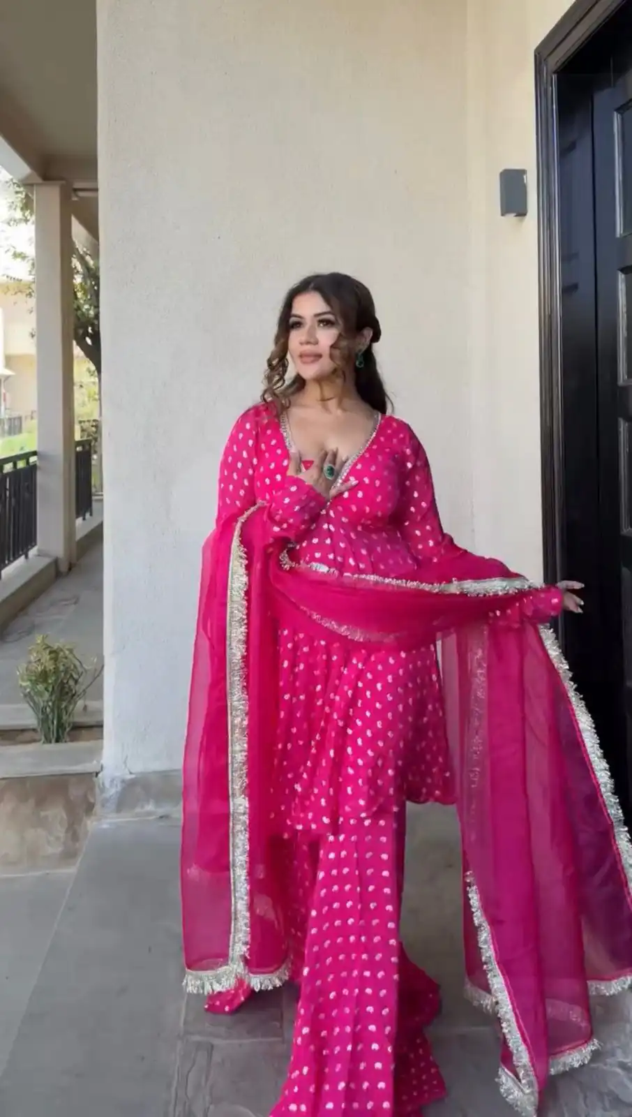 ZSR 3173 Pink Chanderi Jacquard Butti Salwar Suit with Mirror Work & Lace Work. Festive Deal ₹2049. Delivery 4-6 Working Days. Shop now. | Jump Suits, Salwar suit, Casual Suits, Creative suits, Designer Suits, Palazzo Suits, Party Wear Suits, Patiala Suits, Straight Suits