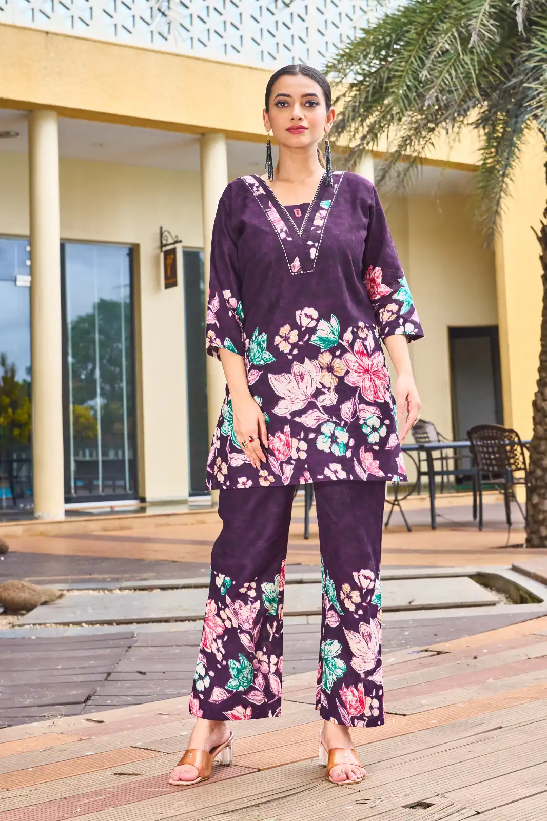 DIVA 128 Purple Color Cotton Kurti with Printed Designer Work. Exclusive Offer ₹1749. Delivery 4-6 Working Days. Online Shop now. | Kurti, Bollywood Kurti, Creative Kurtis, Designer Kurti, Party Wear Kurti, Selfie Kurti