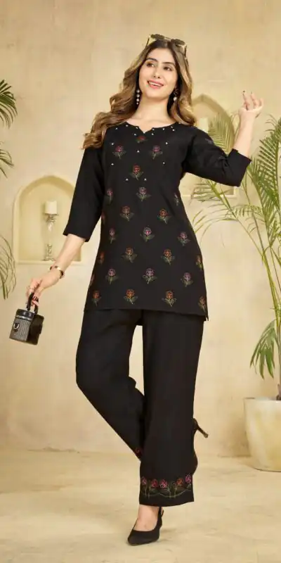 DIVA 158 Black Viscose Rayon Kurti with Embroidery Work & Mirror Work. Wedding, Party, Festive Grab it for ₹1749. Delivery 4-6 Working Days. Shop now. | Kurti, Bollywood Kurti, Creative Kurtis, Designer Kurti, Party Wear Kurti, Selfie Kurti