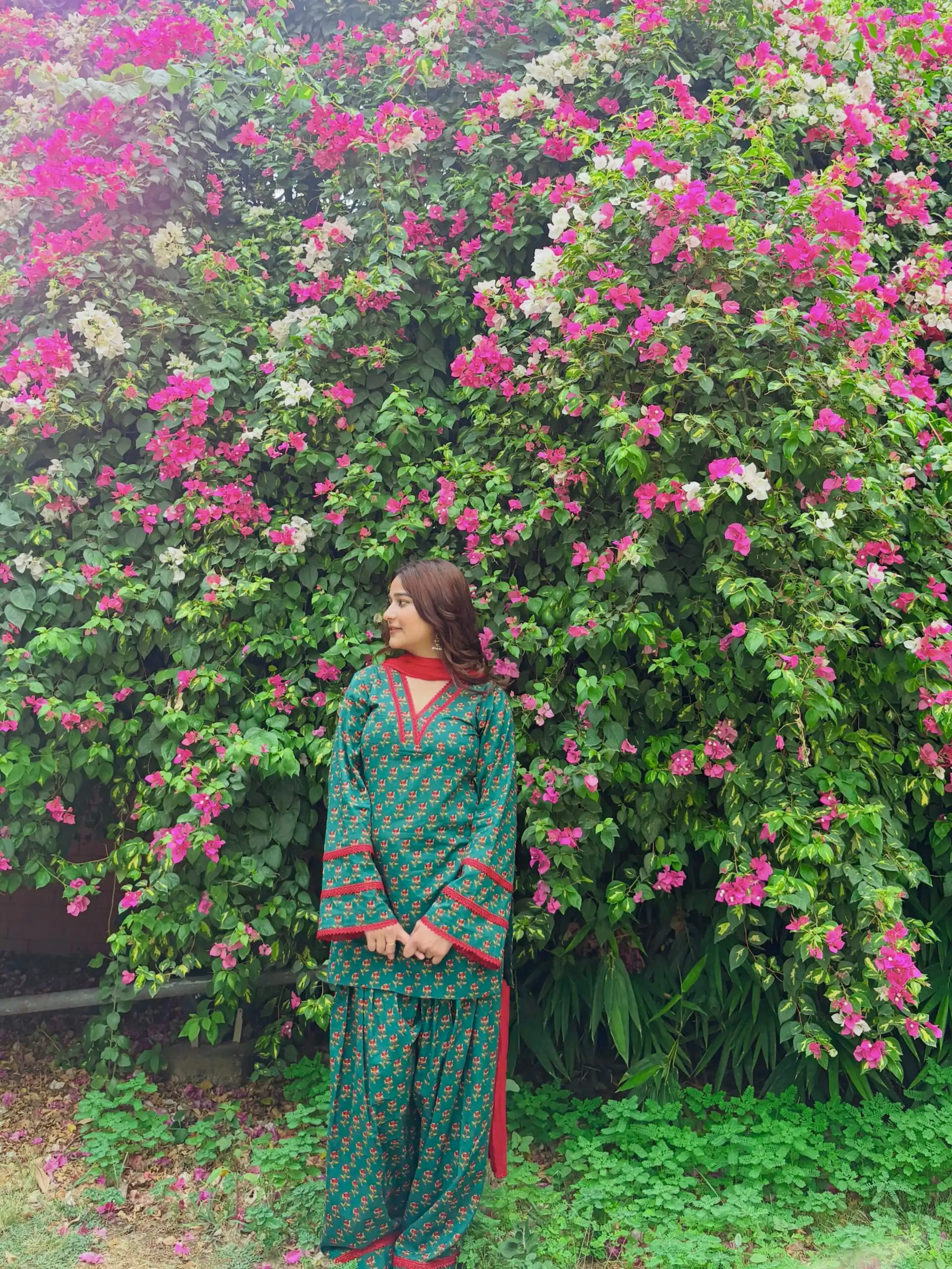 Trendy Rama Natural Crep Digital Print Salwar Suit - Image 8