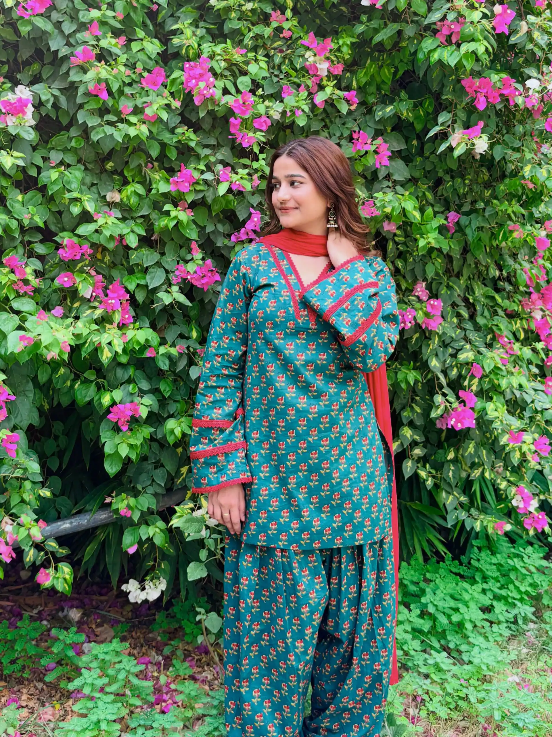 Trendy Rama Natural Crep Digital Print Salwar Suit