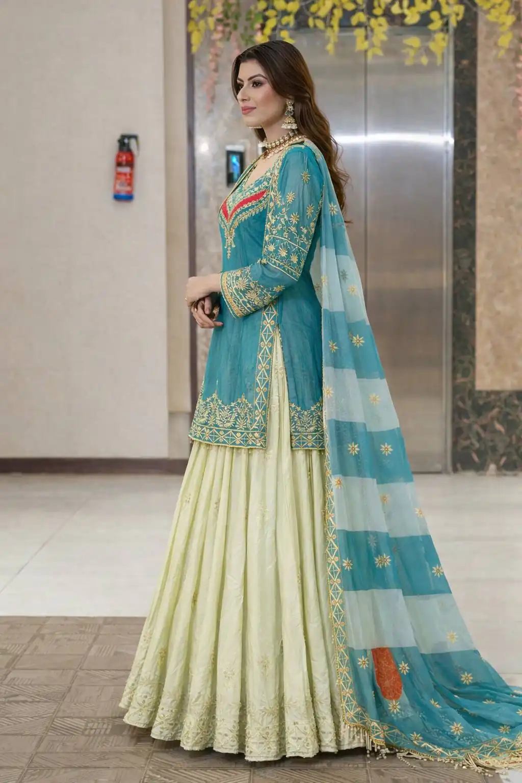ZC 8008 Blue in Fandy Silk Sequins Work & Embroidery Work Lehenga Choli . Introductory Price ₹2499. Delivery 4-6 Working Days. Shop now. | Lehenga, Bollywood Lehenga, Creative Lehenga, Designer Lehenga, Embroidered Lehenga, Party Wear Lehenga