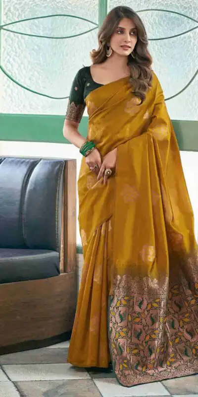 KPR 217 Mastered Soft Lichi Silk Jacquard Work Saree with Designer Work Wedding, Party, Festive, Events, Deal ₹1299. Delivery 4-6 Working Days. Shop now. | Designer Sarees, Modern Digital sarees, Sarees, Bollywood Sarees, Creative Sarees, Embroidered Sarees, Ethnic Saree, Party Wear Sarees