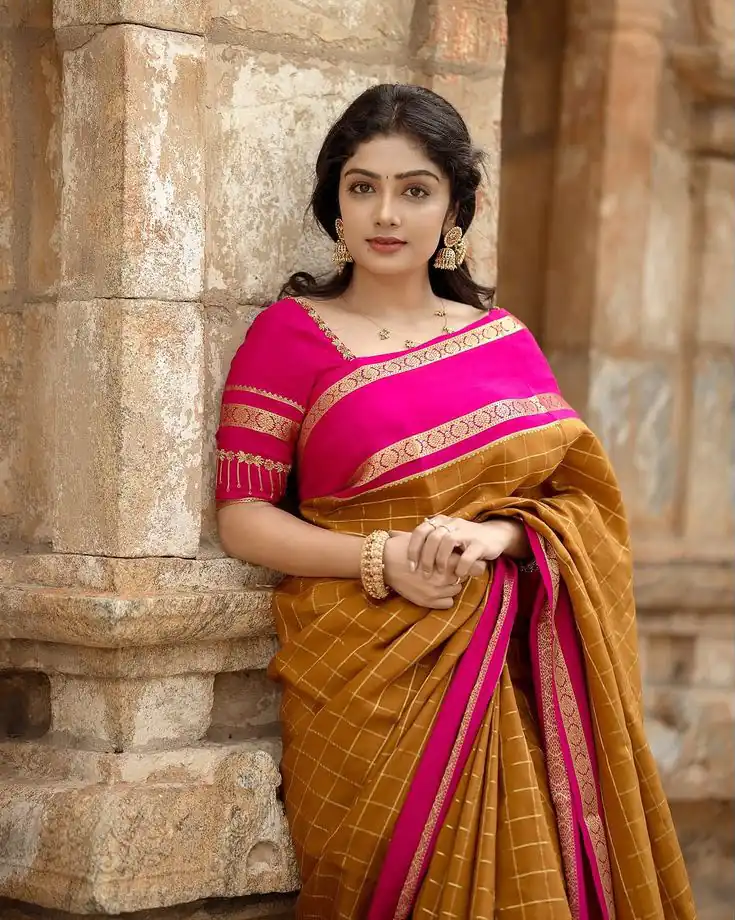 KPR 287 Mustered Color Yellow Soft Lichi Silk Saree with Jacquard Work. Best Price ₹1449. Delivery 4-6 Working Days. Shop now. | Designer Sarees, Modern Digital sarees, Sarees, Bollywood Sarees, Creative Sarees, Embroidered Sarees, Ethnic Saree, Party Wear Sarees