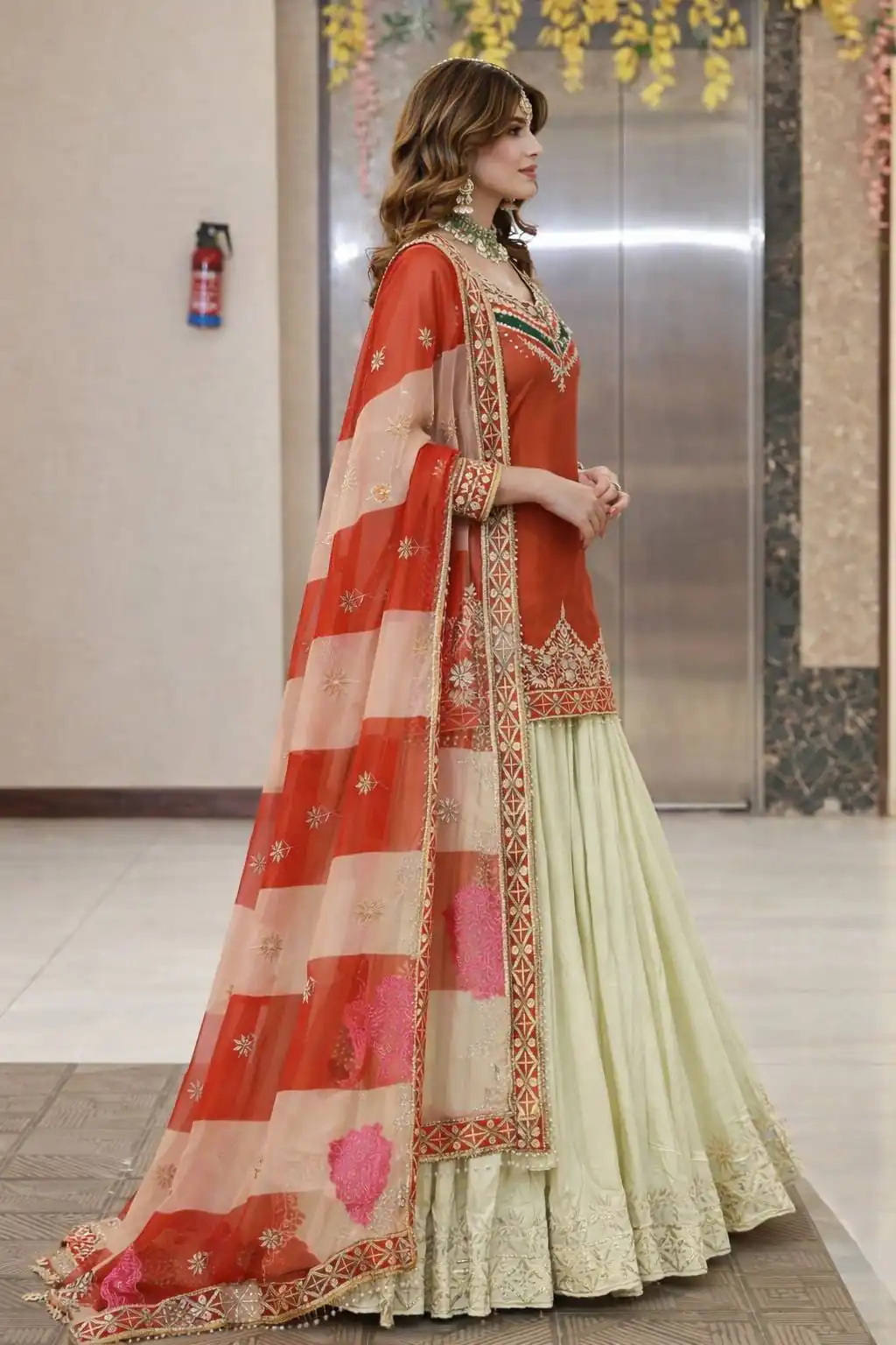 ZC 8008 Orange in Fandy Silk Sequins Work & Embroidery Work Lehenga Choli . Introductory Price ₹2499. Delivery 4-6 Working Days. Shop now. | Lehenga, Bollywood Lehenga, Creative Lehenga, Designer Lehenga, Embroidered Lehenga, Party Wear Lehenga