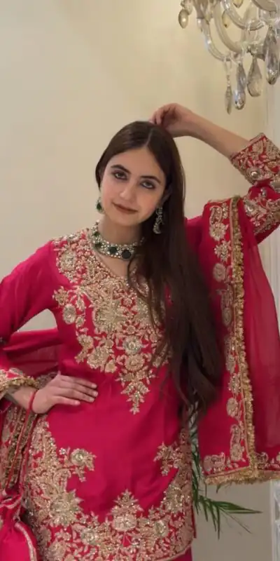 RTC 6041 Pink Chinon Silk Salwar Suit Perfect for Wedding, Party, Ganesh Chaturthi, Baby Shower, Makar Sankranti – . Affordable Price ₹2649. De | Jump Suits, Salwar suit, Casual Suits, Creative suits, Designer Suits, Palazzo Suits, Party Wear Suits, Patiala Suits, Straight Suits