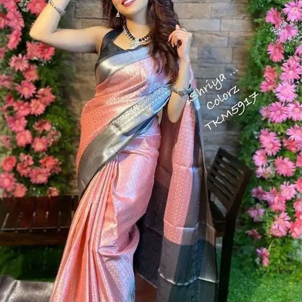 KPR 051 Pink Soft Lichi Silk Saree with Lace Work & Lace Border. Introductory Price ₹1449. Delivery 4-6 Working Days. Shop now. | Designer Sarees, Modern Digital sarees, Sarees, Bollywood Sarees, Creative Sarees, Embroidered Sarees, Ethnic Saree, Party Wear Sarees