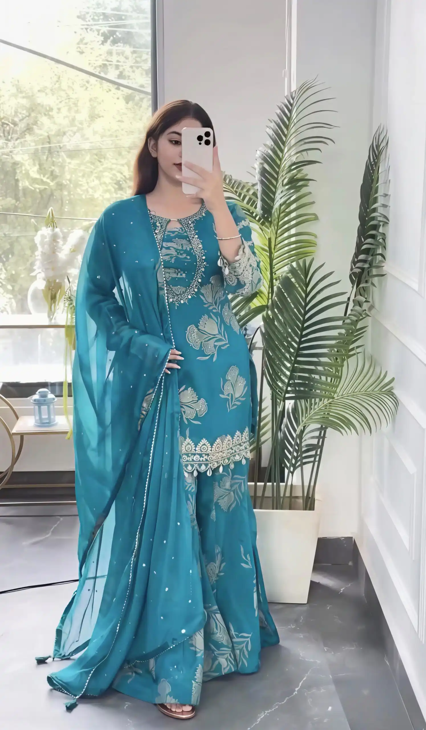 NSR 900 Sky Blue Faux Georgette Salwar Suit with Sequins Work & Embroidery Work. Now at just ₹2150. Delivery 4-6 Working Days. Shop now. | Jump Suits, Salwar suit, Casual Suits, Creative suits, Designer Suits, Palazzo Suits, Party Wear Suits, Patiala Suits