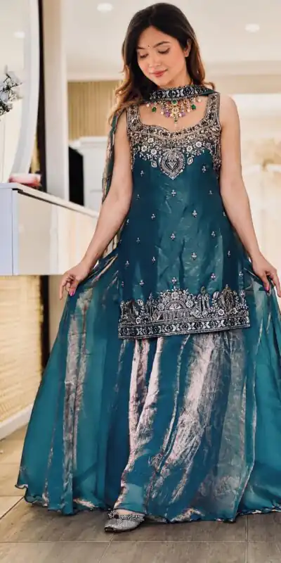 MF 489 Blue in Pure Frendy Silk Zari Work & Embroidery Work Salwar Suit . Special Price ₹2099. Delivery 4-6 Working Days. Shop now. | Jump Suits, Salwar suit, Casual Suits, Creative suits, Designer Suits, Palazzo Suits, Party Wear Suits, Patiala Suits, Straight Suits