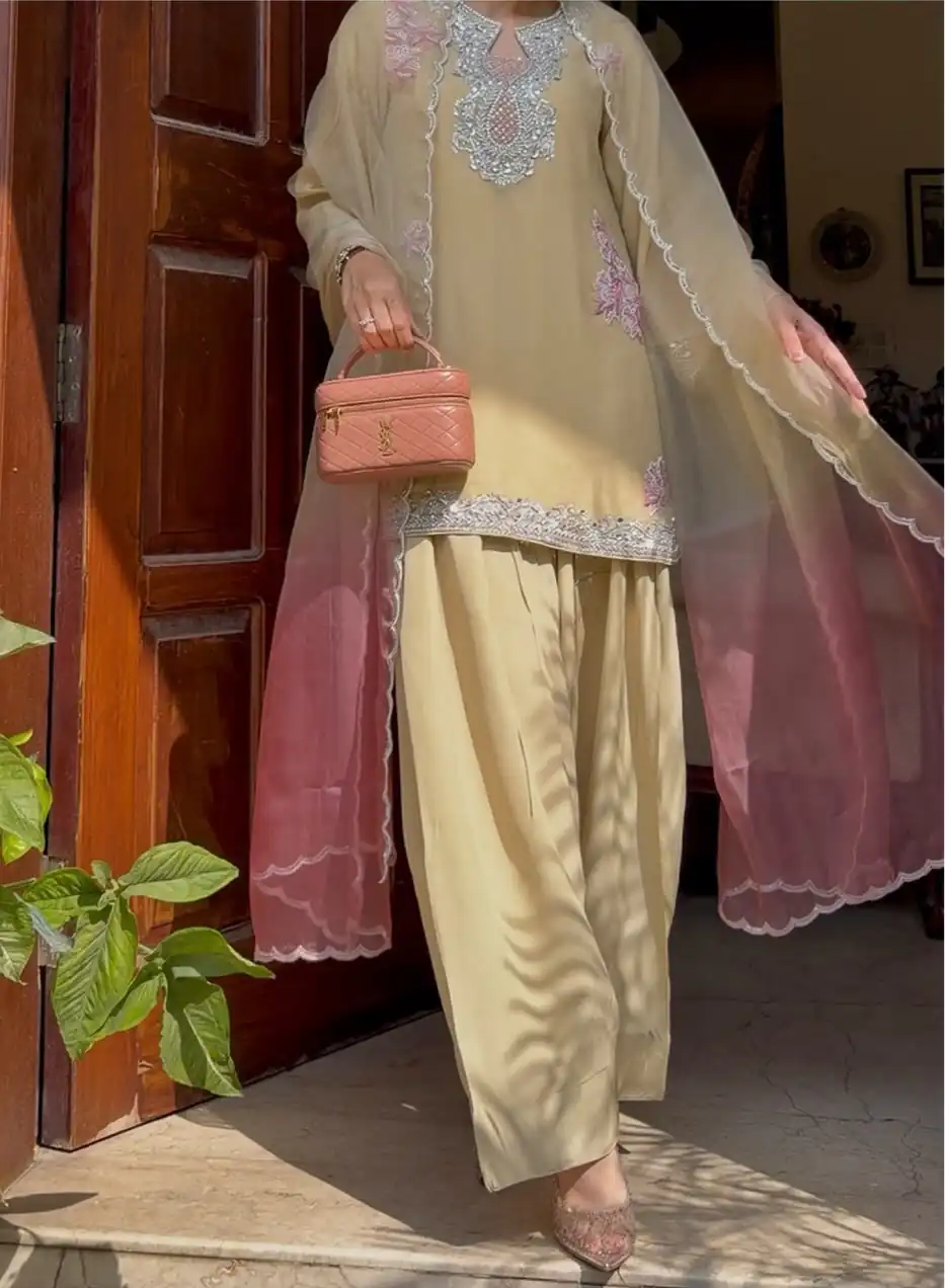 KD 1626 Cream Rayon Butti Silk Salwar Suit with Embroidery Work. Special Price ₹2099. Delivery 4-6 Working Days. Shop now. | Jump Suits, Salwar suit, Casual Suits, Creative suits, Designer Suits, Palazzo Suits, Party Wear Suits, Patiala Suits, Straight Suits