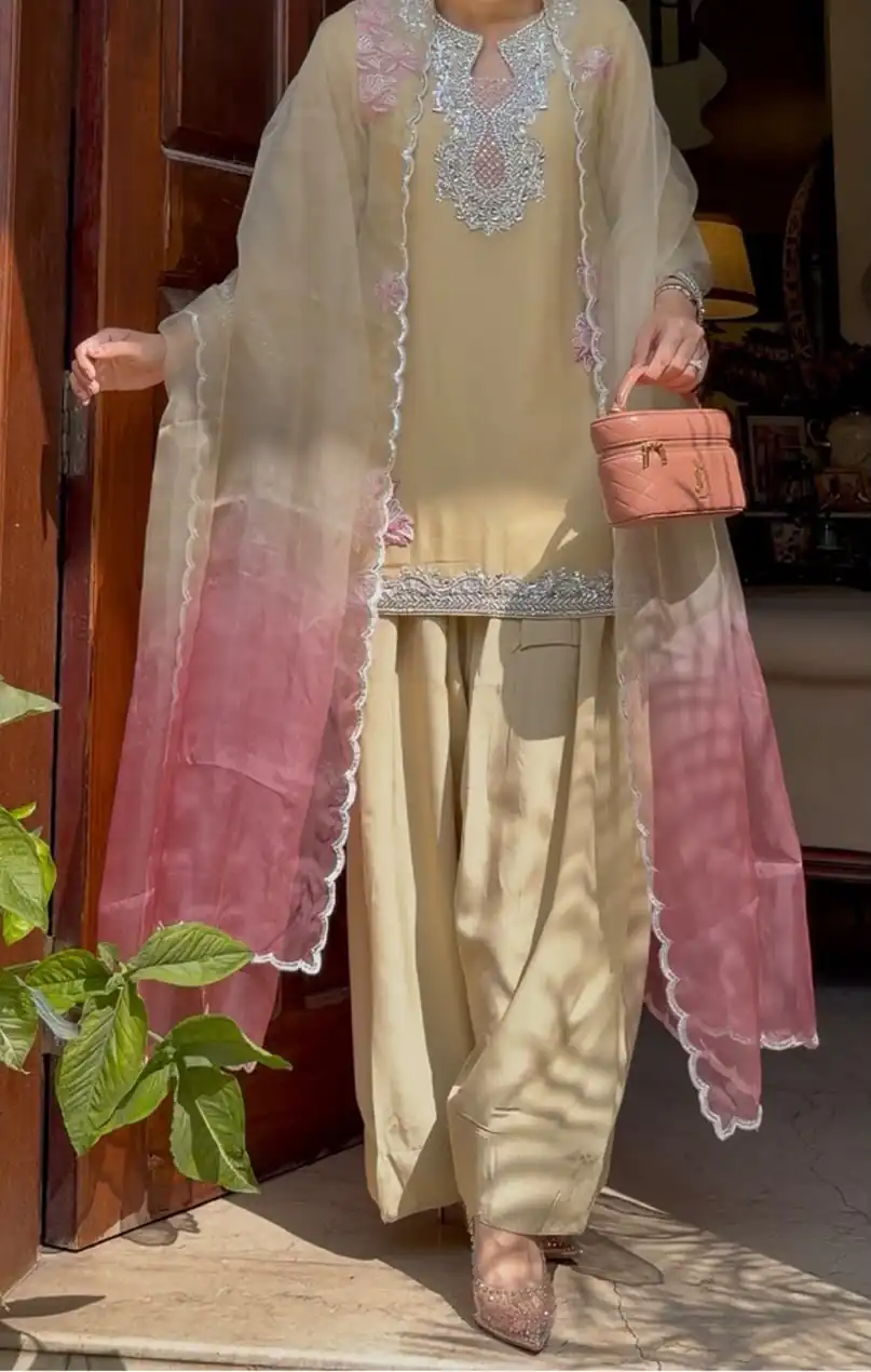 KD 1626 Cream Rayon Butti Silk Salwar Suit with Embroidery Work. Special Price ₹2099. Delivery 4-6 Working Days. Shop now. | Jump Suits, Salwar suit, Casual Suits, Creative suits, Designer Suits, Palazzo Suits, Party Wear Suits, Patiala Suits, Straight Suits