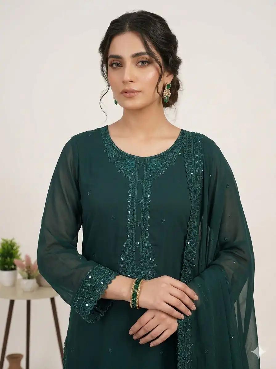 LG 2117 Teal Color Faux Georgette Salwar Suit with Designer Work. Affordable Price ₹2049. Delivery 4-6 Working Days. Shop now. | Jump Suits, Salwar suit, Casual Suits, Creative suits, Designer Suits, Palazzo Suits, Party Wear Suits, Patiala Suits, Straight Suits