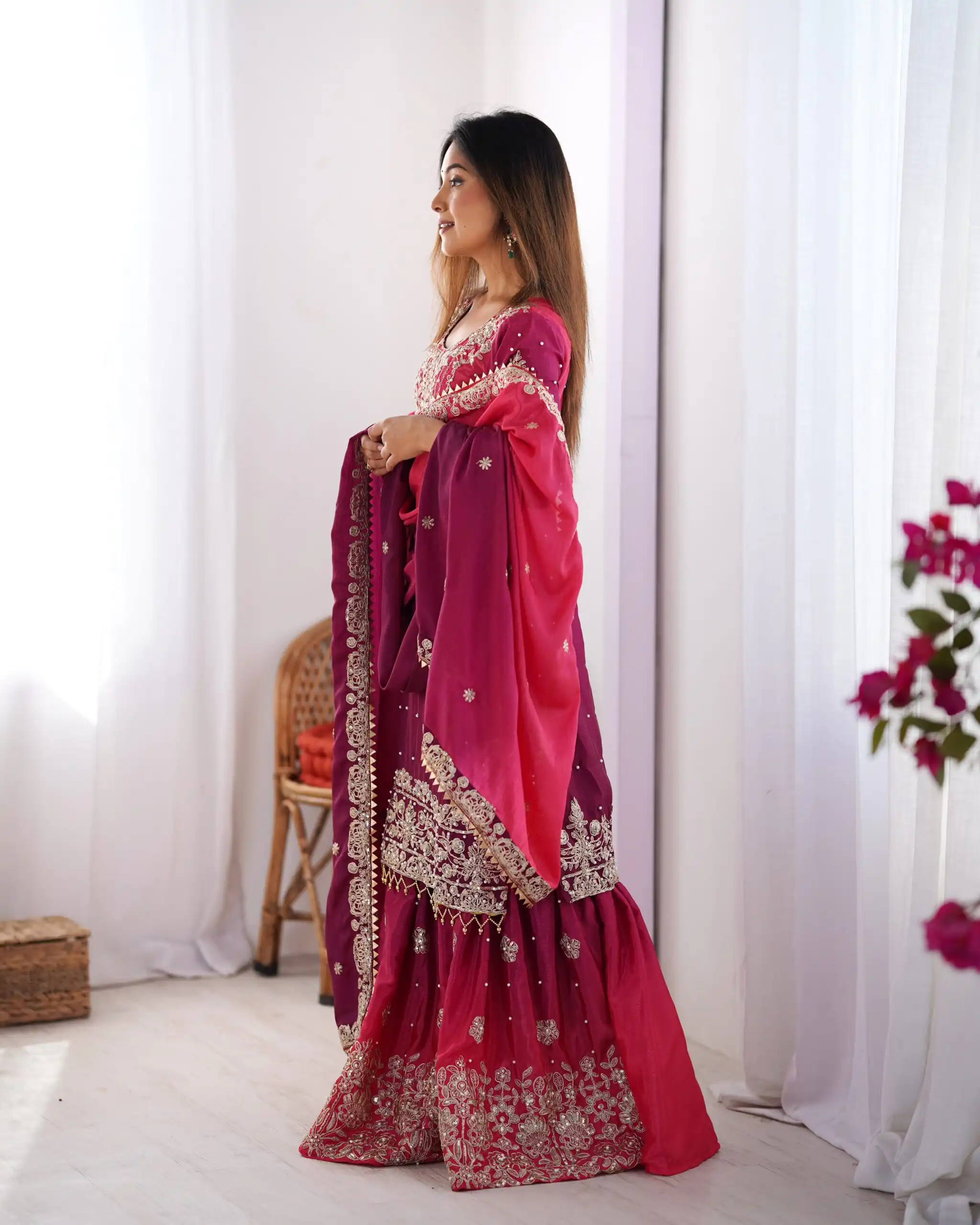 SP 01 Red Color Chinon Silk Designer Work Salwar Suit in Get it for ₹2499. Delivery 4-6 Working Days. Best Online Shop now. | Jump Suits, Salwar suit, Casual Suits, Creative suits, Designer Suits, Palazzo Suits, Party Wear Suits, Patiala Suits, Straight Suits