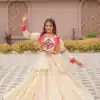 Ram 120 White in Pure Cotton Mirror Work & Gamthi Work Lehenga Choli . Exclusive Offer ₹3049. Delivery 4-6 Working Days. Shop now. | Lehenga, Bollywood Lehenga, Creative Lehenga, Designer Lehenga, Embroidered Lehenga, Party Wear Lehenga