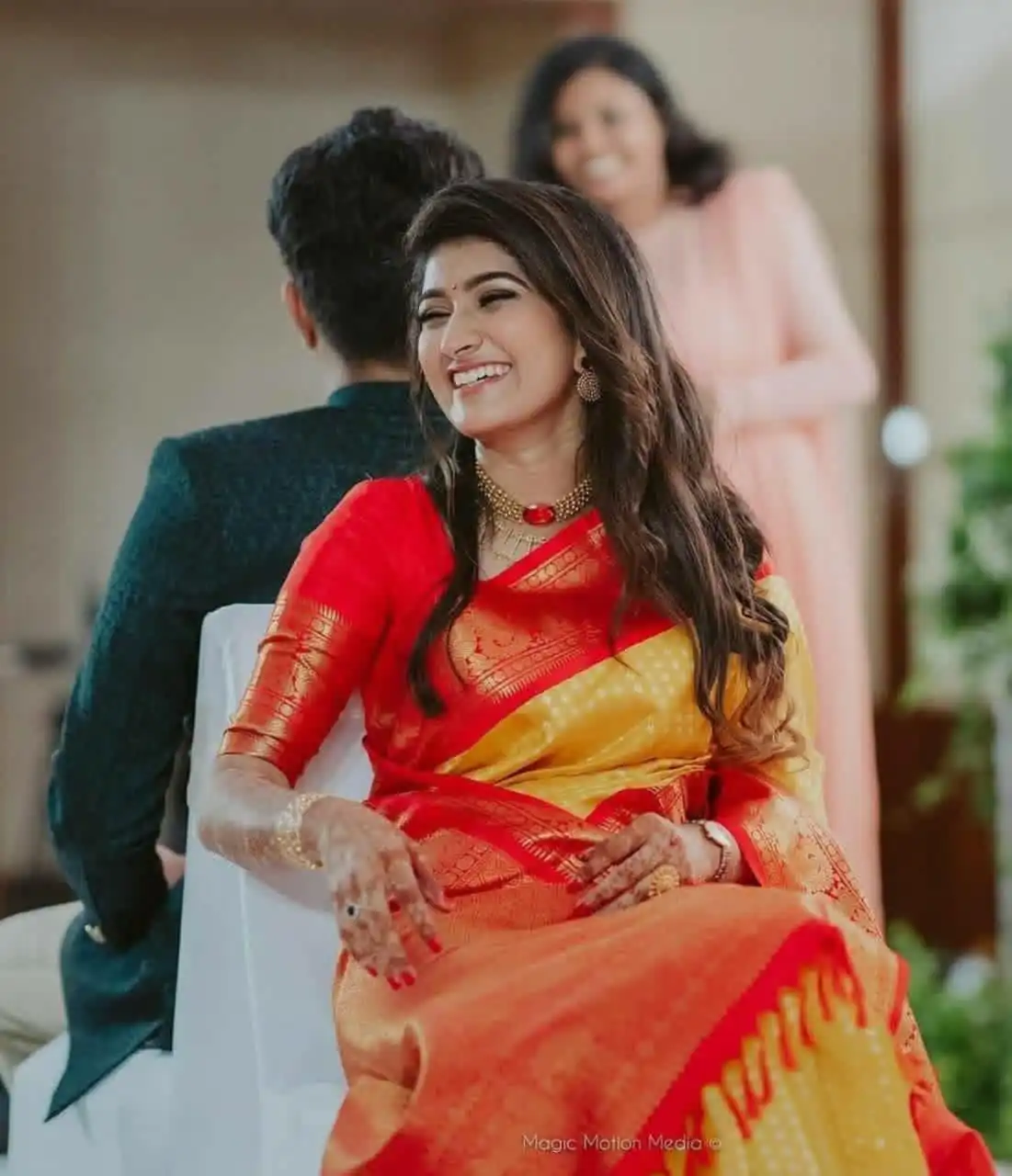 KP 2092 Yellow Color Yellow Soft Lichi Silk Saree with Jacquard Work. Best Price ₹1449. Delivery 4-6 Working Days. Shop now. | Designer Sarees, Modern Digital sarees, Sarees, Bollywood Sarees, Creative Sarees, Embroidered Sarees, Ethnic Saree, Party Wear Sarees