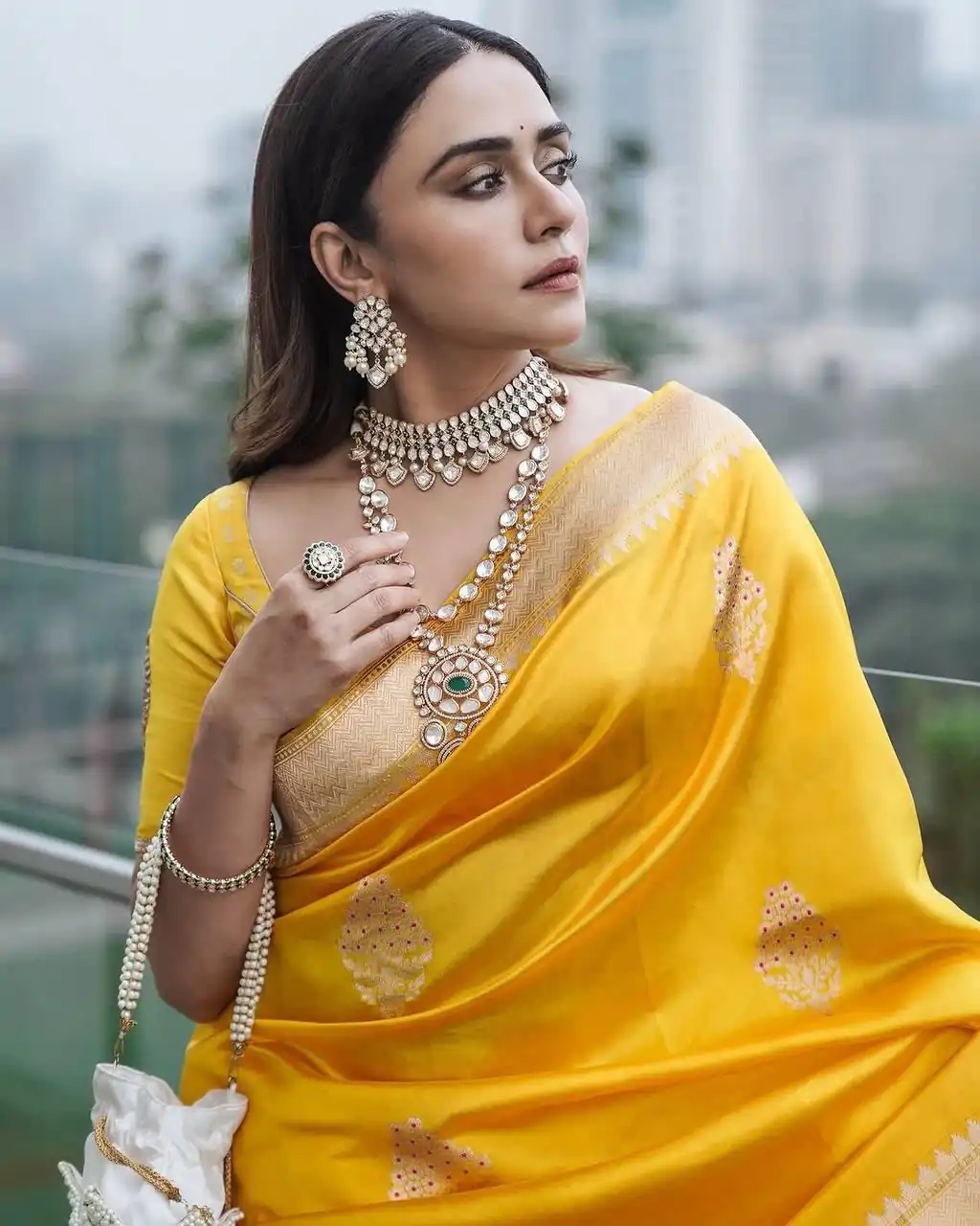 KPR 253 Yellow Color Yellow Soft Lichi Silk Saree with Jacquard Work. Best Price ₹1349. Delivery 4-6 Working Days. Shop now. | Designer Sarees, Modern Digital sarees, Sarees, Bollywood Sarees, Creative Sarees, Embroidered Sarees, Ethnic Saree, Party Wear Sarees