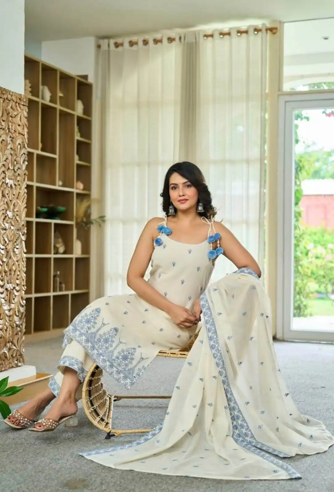 MF 476 Blue Embroidery Sequins Work Salwar Suit in Pink Maska Cotton Silk. Wedding, Party, Festive, Price 2049 - Delivery 4-6 Working Days. Shop now. | Jump Suits, Salwar suit, Casual Suits, Creative suits, Designer Suits, Palazzo Suits, Party Wear Suits, Patiala Suits, Straight Suits