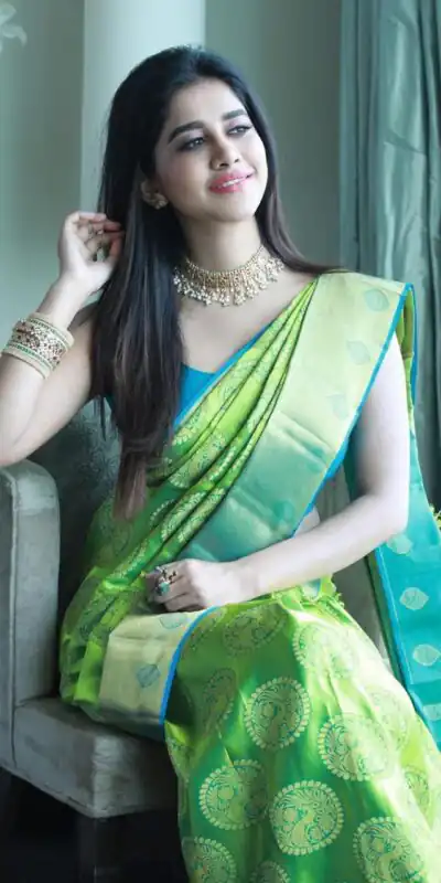 KP 4069 Green Soft Lichi Silk Cloth Saree Perfect for Wedding, Party, Family Gatherings, Sangeet, Festive Deal ₹1449. Delivery 4-6 Working Days | Designer Sarees, Modern Digital sarees, Sarees, Bollywood Sarees, Creative Sarees, Embroidered Sarees, Ethnic Saree, Party Wear Sarees