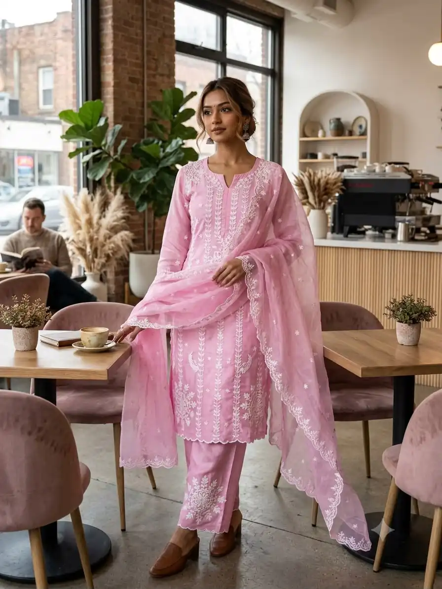 BE 479 Pink with Cut Work & Embroidery Work Pink Zimmy Choo Salwar Suit . Special Price ₹1999. Delivery 4-6 Working Days. Shop now. | Jump Suits, Salwar suit, Casual Suits, Creative suits, Designer Suits, Palazzo Suits, Party Wear Suits, Patiala Suits, Straight Suits