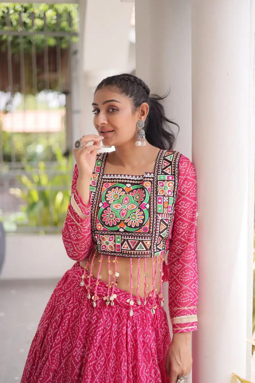 KA 5080 Pink| Faux Georgette Lehenga Choli with Embroidery Work & Lace Work. Special Price ₹2499. Delivery 4-6 Working Days. Shop now. | Lehenga, Bollywood Lehenga, Creative Lehenga, Designer Lehenga, Embroidered Lehenga, Party Wear Lehenga