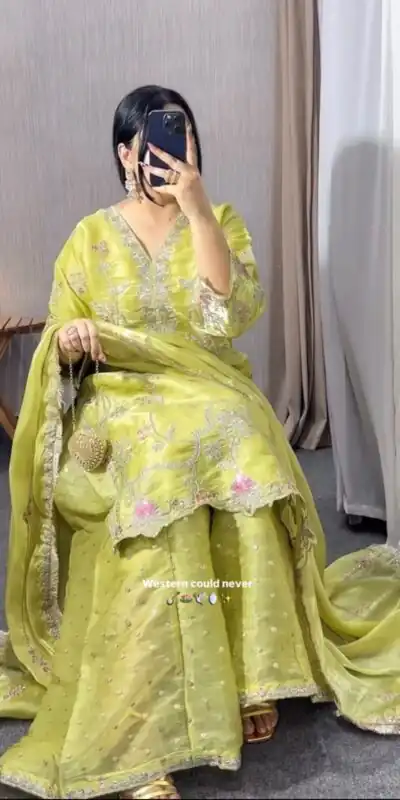VLM 342 Pista Color Zimmy Silk Salwar Suit with Embroidery Work. Affordable Price ₹2149. Delivery 4-6 Working Days. Shop now. | Jump Suits, Salwar suit, Casual Suits, Creative suits, Designer Suits, Palazzo Suits, Party Wear Suits, Patiala Suits, Straight Suits