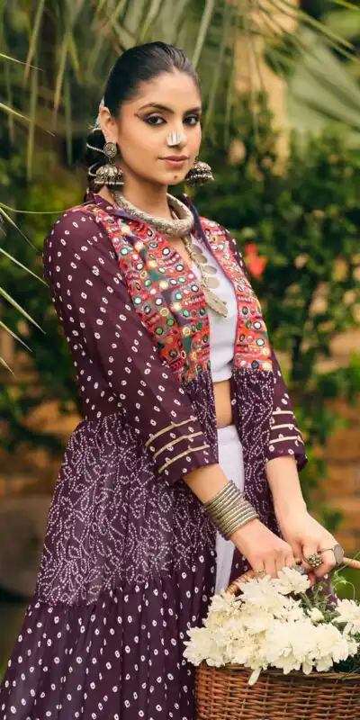 RR 17 Wine | Faux Georgette Lehenga Choli with Embroidery Work & Lace Work. Special Price ₹2149. Delivery 4-6 Working Days. Shop now. | Lehenga, Bollywood Lehenga, Creative Lehenga, Designer Lehenga, Embroidered Lehenga, Party Wear Lehenga