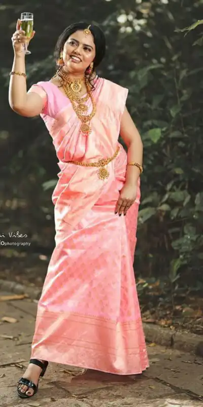 KPR 061 peach Soft Lichi Silk Saree with Lace Work & Lace Border. Introductory Price ₹1349. Delivery 4-6 Working Days. Shop now. | Designer Sarees, Modern Digital sarees, Sarees, Bollywood Sarees, Creative Sarees, Embroidered Sarees, Ethnic Saree, Party Wear Sarees