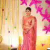 KP 2098 Peach Soft Lichi Silk Cloth Saree Perfect for Wedding, Party, Family Gatherings, Sangeet, Ethnic Day – . Festive Deal ₹1349. Delivery 4-6 Workin | Designer Sarees, Modern Digital sarees, Sarees, Bollywood Sarees, Creative Sarees, Embroidered Sarees, Ethnic Saree, Party Wear Sarees