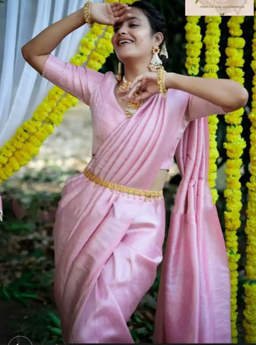KP 2098 Pink Soft Lichi Silk Cloth Saree Perfect for Wedding, Party, Family Gatherings, Sangeet, Ethnic Day – . Festive Deal ₹1349. Delivery 4-6 Workin | Designer Sarees, Modern Digital sarees, Sarees, Bollywood Sarees, Creative Sarees, Embroidered Sarees, Ethnic Saree, Party Wear Sarees