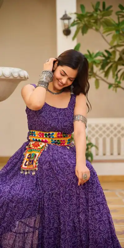 Ram 110 Purple Pretty Red Faux Georgette Mirror Gamathi Work Gown . Wedding, Party, Festive Get it for ₹2049. Delivery 4-6 Working Days. Shop now. | Gowns, Bollywood Gowns, Creative Gowns, Designer Gowns, Embroidered Gowns, Party Wear Gowns