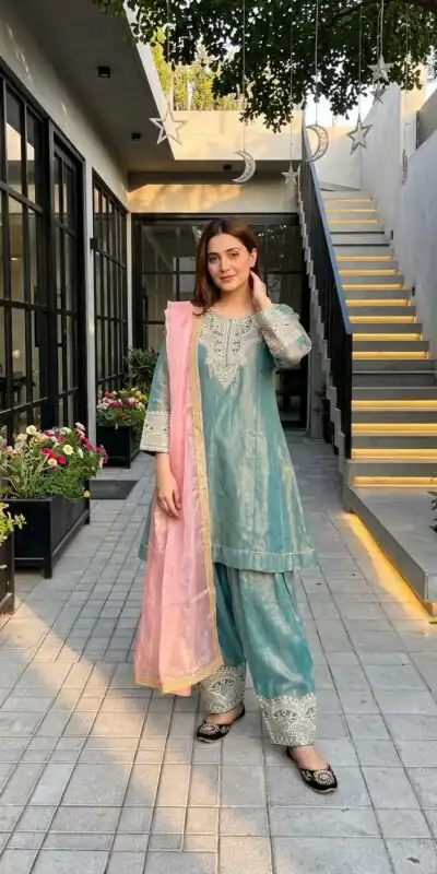 KF 1728 Blue Silk Salwar Suit Perfect for Wedding, Party, Family Gatherings, Onam, Engagement – . Affordable Price ₹2099. Delivery 4-6 Working Da | Jump Suits, Salwar suit, Casual Suits, Creative suits, Designer Suits, Palazzo Suits, Party Wear Suits, Patiala Suits, Straight Suits