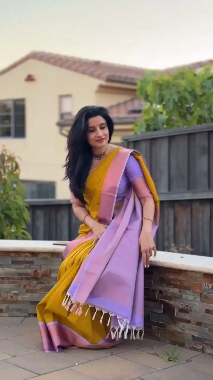 KP 6061 Mustered Color Soft Lichi Silk Saree with Jacquard Work. Best Price ₹1349. Delivery 4-6 Working Days. Online Shop now. | Designer Sarees, Modern Digital sarees, Sarees, Bollywood Sarees, Creative Sarees, Embroidered Sarees, Ethnic Saree, Party Wear Sarees